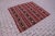 Mid-Century Modern 1960s Striped Dowry Handmade Mid Century Modern Handmade Kilim Rug For Sale - Image 3 of 10