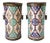 Handcrafted Moorish Ceramic Urns with Handles - A Pair For Sale