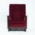 Art Deco Amsterdam School Red Velvet Chairs, The Netherlands, 1930s, Set of 2 For Sale - Image 3 of 18