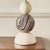 Ceramic Edison Bi-Coloured Marble Table Lamp by Henry Holland Studio For Sale - Image 4 of 5
