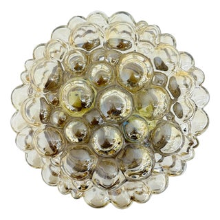 Bubble Glass Ceiling Lamp Helena Tynell, Germany, 1970s For Sale