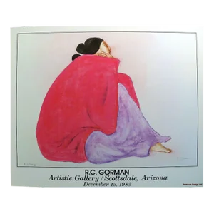 1983 "Civia" RC Gorman Figurative Gallery Poster