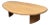 Bespoke Asymmetrical Natural Oak Coffee Table For Sale