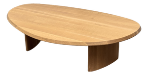 Bespoke Asymmetrical Natural Oak Coffee Table