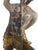 Brass 19th Century Carved Polychrome and Giltwood Statue of a Putti For Sale - Image 8 of 14