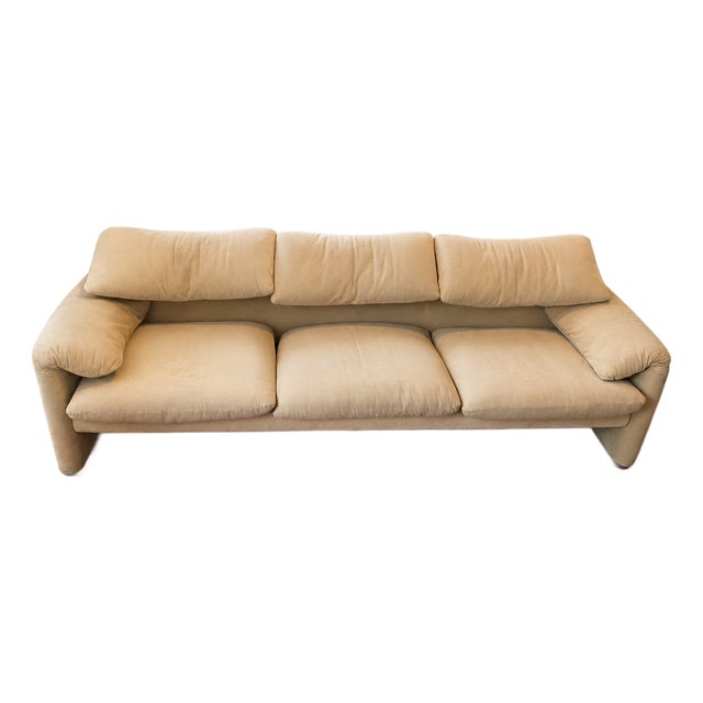 Maralunga 3-Seater Sofa - Designed by Vico Magistretti for Cassina For Sale