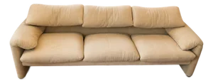 Maralunga 3-Seater Sofa - Designed by Vico Magistretti for Cassina