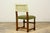 Late 19th Century French Louis XIII Oak Dining Chairs in Moss Green, Set of 10 For Sale - Image 15 of 18