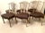 Hepplewhite Style Intricate Shield Back Late 20th Century Set of Six Chairs Excellent Mint Condition For Sale - Image 4 of 18