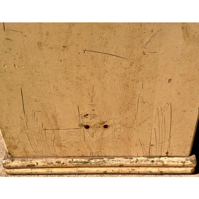 1940s Primitive Folk Art Peter Hunt Foot Stool Bench For Sale - Image 13 of 17