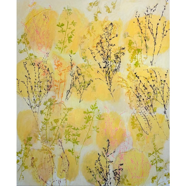 Late Summer Boho Chic Acrylic Painting For Sale