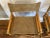 1980s Set of 4 Vintage McGuire X Director’s Chairs With Rawhide Wraps and Brass Accents, Made in U. S. A. For Sale In Detroit - Image 6 of 12