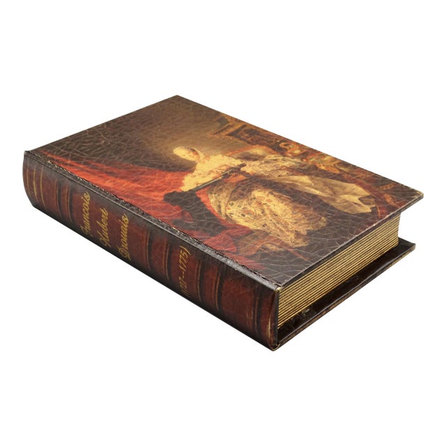 Italian Renaissance Style Faux Book Box For Sale