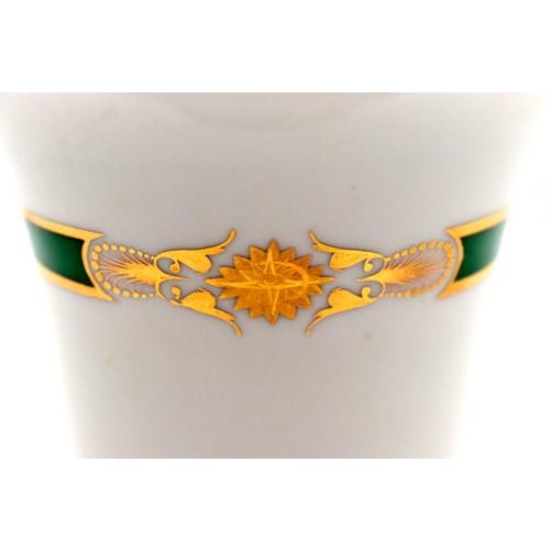 Porcelain Jug with Gold Trim For Sale - Image 6 of 7