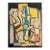 Cubist Abstract Composition, Marker & Graphite on Paper, Signed J. Forneris For Sale