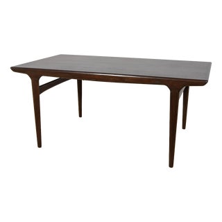Mid-Century Modern Teak Extending Dining Table by Johannes Andersen for Uldum Møbelfabrik, Denmark, 1960s For Sale