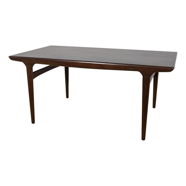 Mid-Century Modern Teak Extending Dining Table by Johannes Andersen for Uldum Møbelfabrik, Denmark, 1960s For Sale