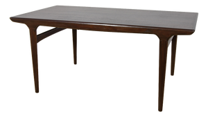 Mid-Century Modern Teak Extending Dining Table by Johannes Andersen for Uldum Møbelfabrik, Denmark, 1960s