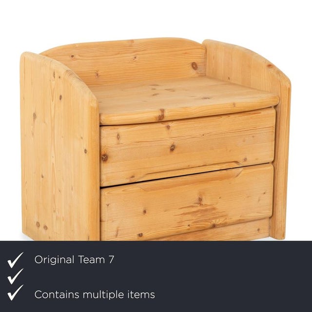 Modern Brown Wooden Nightstand from Team7, Set of 2 For Sale - Image 3 of 18