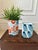 Vintage 1983 Signed Ceramic Postmodern Pop Art Vase For Sale - Image 16 of 17