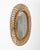 Mid-Century Modern Rattan and Bamboo Oval Wall Mirror by Franco Albini, Italy, 1960s For Sale - Image 9 of 12