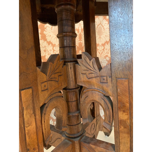 Antique Eastlake Equestrian Marble Table For Sale - Image 11 of 12