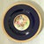English 1930s Cobalt Floral 24k Ducal Crown Ware Plates - Set of 8 For Sale - Image 3 of 9