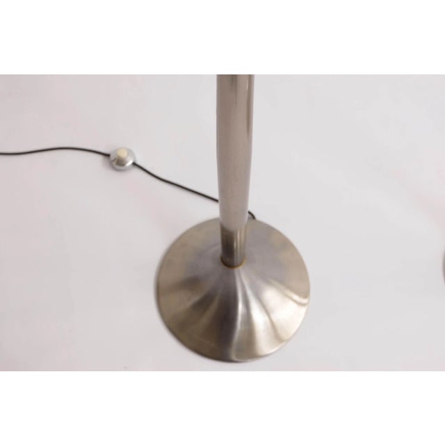 1960s Italian Aluminum and Brass Floor Lamps from Esperia, 1960s, Set of 2 For Sale - Image 5 of 7