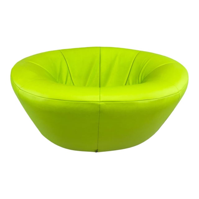 Animal Skin Green Pumpkin Lounge Chair from Ligne Roset For Sale - Image 7 of 18