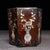 Huali Rosewood Hexagonal Brush Pot Inlaid With Mother-of-Pearl For Sale - Image 4 of 10