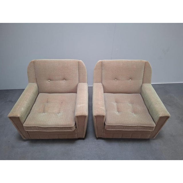 Mid-Century Modern Wiberg Lounge Armchairs by Up Závody Rousínov, 1980, Set of 2 For Sale - Image 10 of 18