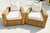 Pair of Michael Taylor Style Oversized Woven Rattan Lounge Chairs For Sale - Image 12 of 12