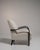 Mid 20th Century Mid 20th Century France Mid-century Modern Cream Wood Armchair For Sale - Image 5 of 10