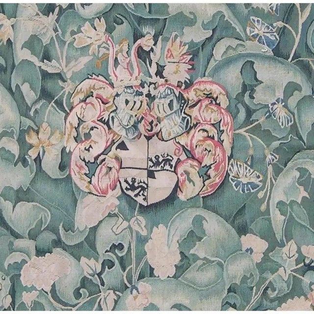 Vintage Floral Tapestry For Sale - Image 9 of 9