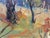 1970s Oil Painting Forest Landscape Gantman Moisey Faibovich For Sale - Image 9 of 11