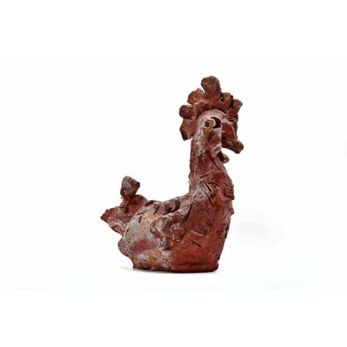 Modern Sirio Pellegrini, Bird, 1960s, Terracotta For Sale - Image 3 of 5