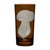 Glass ARTEL Mushrooms Collection Highball in Walnut - Set of 6 For Sale - Image 7 of 8