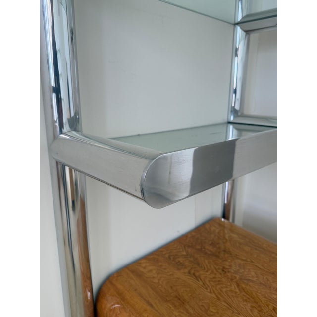 1970s Janet Schweitzer "Obra" Shelving Units by Pace For Sale - Image 5 of 11