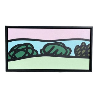 Kevin T. Kelly, 1960-, "Archetypal Landscape" XIII Neo Pop Acrylic on Canvas For Sale