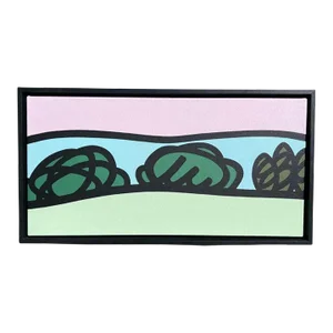 Kevin T. Kelly, 1960-, "Archetypal Landscape" XIII Neo Pop Acrylic on Canvas