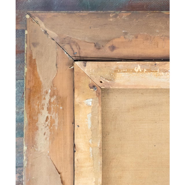 19th or 20th Century American Impressionist Wooded Landscape Painting, Signed Illegibly For Sale - Image 17 of 17