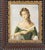 Painting - Jose Almonte. Portrait of a Lady. Oil on copper. Signed. Dimensions: 13x10 cm
