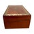 Victorian Brass Inlaid Mahogany Writing Slope with Secret Drawers For Sale - Image 3 of 18