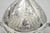 Antique English Art Nouveau Silver Plated Covered Butter Serving Dish w / Birds. Circa Early 20th Century. Measurements:...