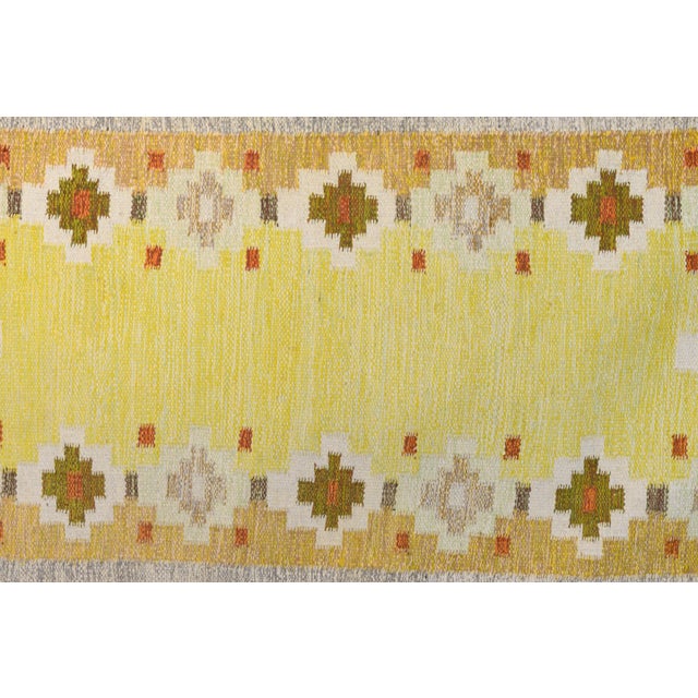 1960s Swedish Rug by L.K, 1960s For Sale - Image 5 of 6