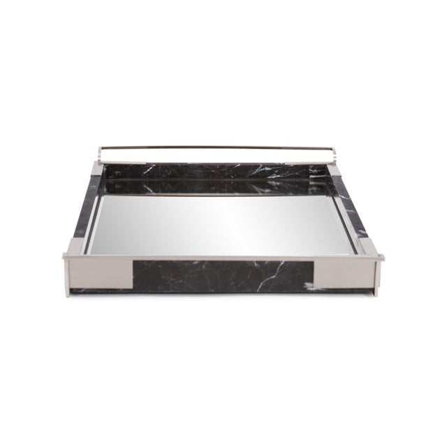 Contemporary Art Deco Marble Tray For Sale - Image 3 of 8