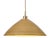 Modern Spun Pendant, Small Natural Bamboo For Sale - Image 3 of 5