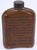 This humorous vintage glass flask, with a stretched & stitched leather covering and original bakelite cap, would make a...