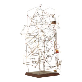 Mid Century Modern Martin Hughes 'Ball Movement' Sculpture For Sale