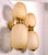 1980s Pair of Amber Murano Glass, Mid Century Modern Sconces For Sale In Dallas - Image 6 of 11
